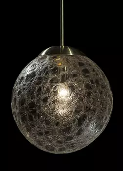 Подвесной светильник Glassburg Globus Cracklé