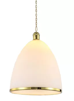 Подвесной светильник Hemisphere с плафоном из стекла