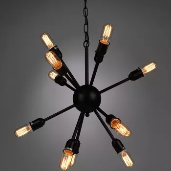 Подвесной светильник на цепи Molecule Lighting 12 ламп