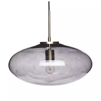 Подвесной светильник с дымчатым плафоном