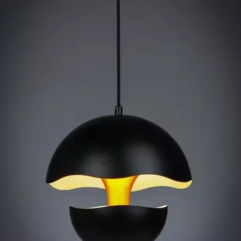 Подвесной светильник с плафоном из стали