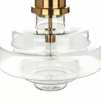 Подвесной светильник со стеклянным плафоном