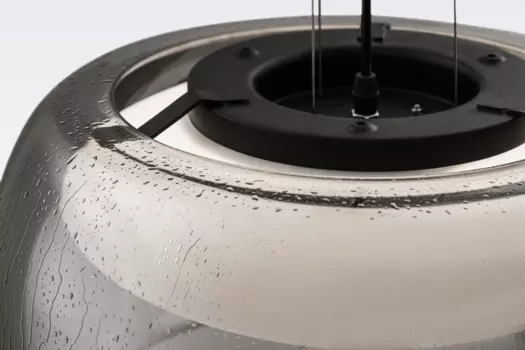 Подвесной светильник Solen дымчатого цвета