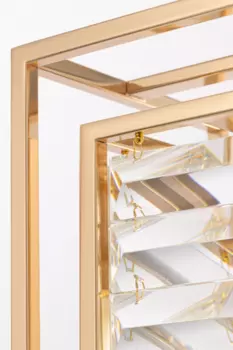 Подвесной светильник Tening золотого цвета