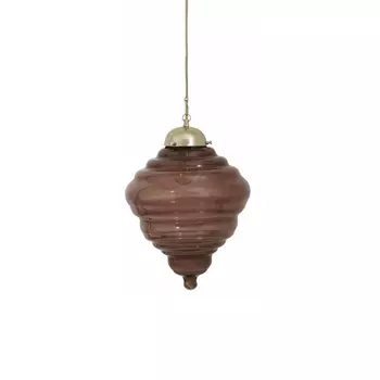 Подвесной светильник Tornado бордового цвета