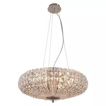 Подвесной светильник Ursula с плафоном из хрусталя