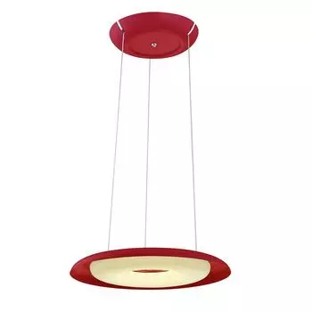 Подвесной светодиодный светильник Deluxe красного цвета