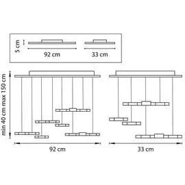 Подвесной светодиодный светильник Lightstar Favo614201