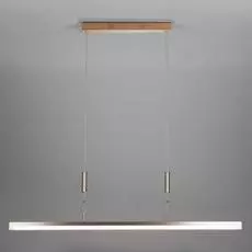 Подвесной светодиодный светильник Line золотого цвета