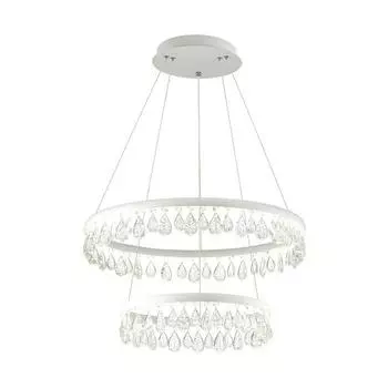 Подвесной светодиодный светильник Onix белого цвета