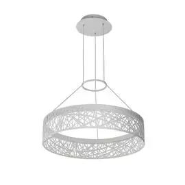 Подвесной светодиодный светильник Perscripta белого цвета