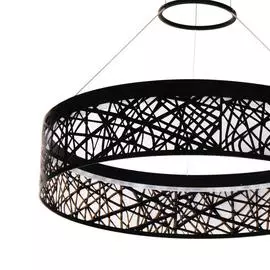 Подвесной светодиодный светильник Perscripta черного цвета