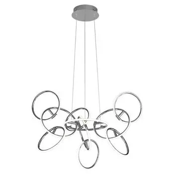 Подвесной светодиодный светильник с пультом ду Mantra Aros