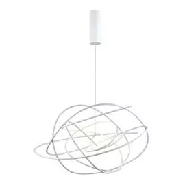 Подвесной светодиодный светильник Saga белого цвета