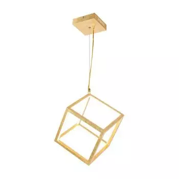 Подвесной светодиодный светильник Selmy золотого цвета