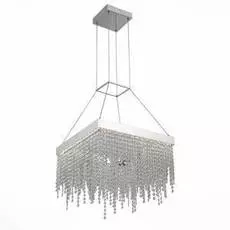 Подвесной светодиодный светильник st Luce с декоративным плафоном из хрусталя