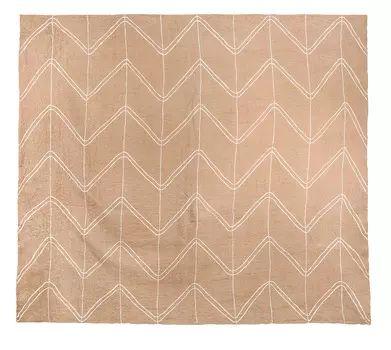 Покрывало двуспальное в технике нунофелтинг