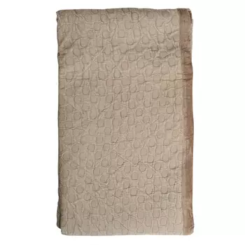 Покрывало Essential из стираного хлопка бежевого цвета