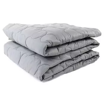 Покрывало стеганое серого цвета 230х250