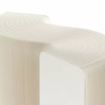 Полка бумажная белая