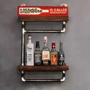 Полка Chivas в стиле лофт