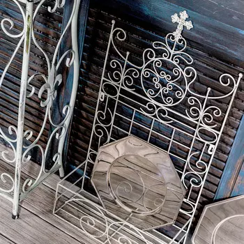 Полка-жардиньерка пале-рояль l белого цвета