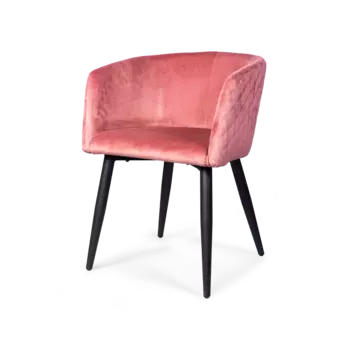 Полукресло Empathy розового цвета