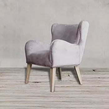 Полукресло лори серого цвета