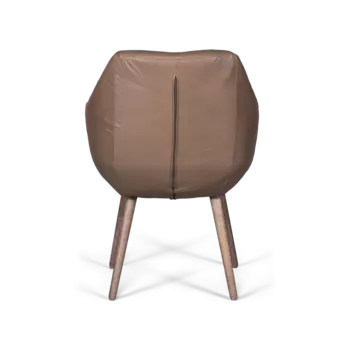 Полукресло Shelle с обивкой из натуральной кожи