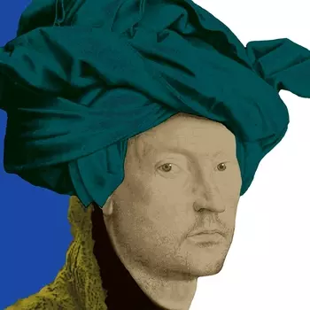 Портрет "A Man by Van Eyck"