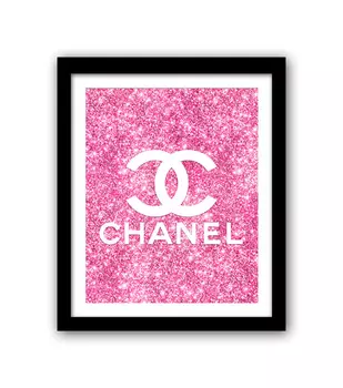Постер "Chanel Glamour" а4