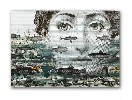 Постер "Fornasetti And Fish"