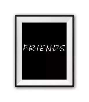 Постер "Friends" а3