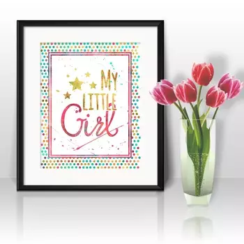 Постер Girl а4