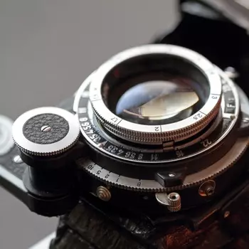 Постер камера ретро 50х50