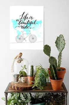 Постер "Life is"