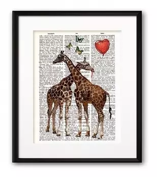 Постер Love-Story а3 на бумаге