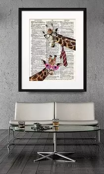 Постер мистер и миссис сафари а4