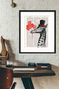 Постер "Мистер жираф" а3