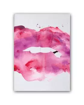 Постер "Pink Kiss" а4