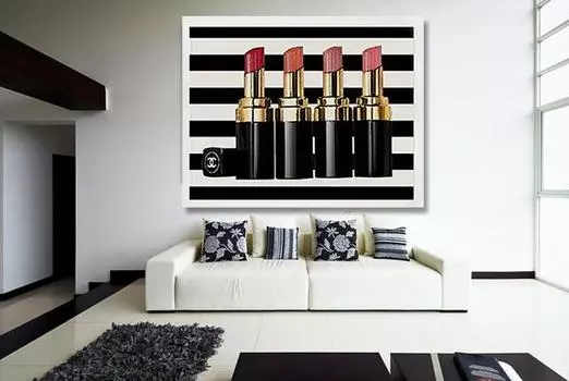 Постер "Помада Chanel" а4