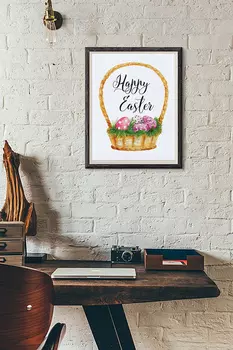 Постер "Праздник пасхи" а4