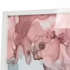 Постер в белой раме Pink Marble 1