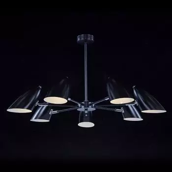 Потолочная люстра Aida черного цвета