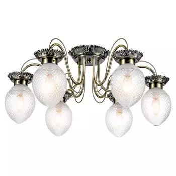 Потолочная люстра Anaheim с плафонами из стекла