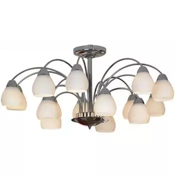 Потолочная люстра Apiro с белыми плафонами