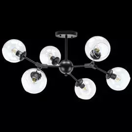 Потолочная люстра Beta с плафонами из стекла