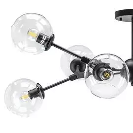 Потолочная люстра Beta с прозрачными плафонами