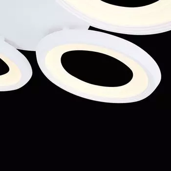 Потолочная люстра Blis из метала и акрила