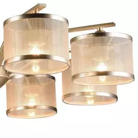 Потолочная люстра Bonbon золотого цвета